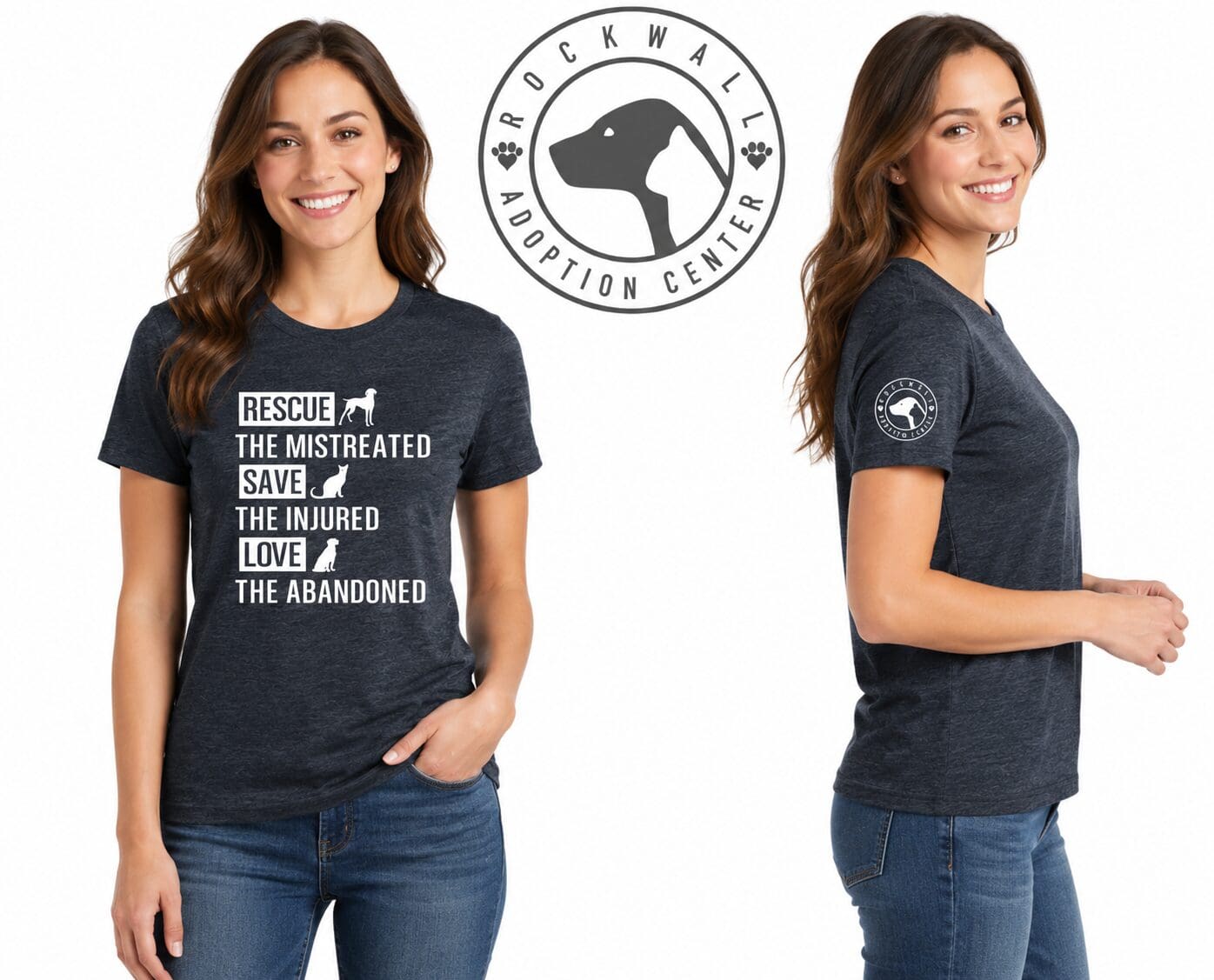 Slogan T-Shirt - Black or Red
